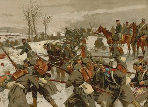 Schlacht an der Lisaine, Deutsch-Französischer Krieg, 15.-17. Januar 1871